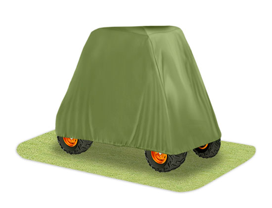 Pyle - PCVUTV10 , Marine and Waterproof , Protective Storage Covers , On the Road , Protective Storage Covers , Armor Shield 4 x 4 UTV Utility Vehicle Storage Protective Indoor/Outdoor Cover, Fits Vehicles up to  110'' Long, Olive Color (Fits Vehicles without Cabin/Rollbar/Roof)