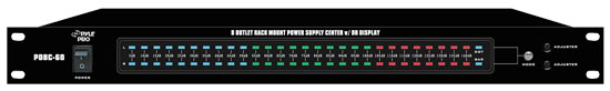 Pyle - PDBC60 , Home and Office , Power Supply - Power Converters , On the Road , Power Supply - Power Converters , 8 Outlet Power Supply Center W/ DB Display