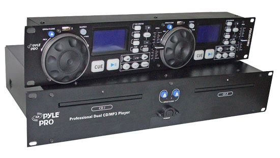 Pyle - PDCD510MU , Sound and Recording , SoundBars - Home Theater , PROFESSIONAL DUAL CD PLAYER & USB/SD CARD Player