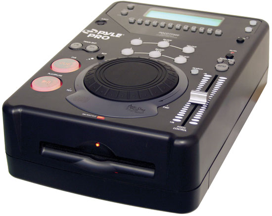 Pyle - pdcdtp500 , Sound and Recording , SoundBars - Home Theater , Professional DJ Tabletop CD Player with Jog Dial