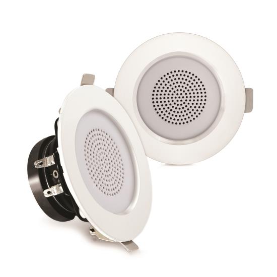 Pyle - PDIC3FR , Sound and Recording , Home Speakers , 3’’ Ceiling / Wall Speakers - Aluminum Frame Compact Speaker Pair, 100 Watt