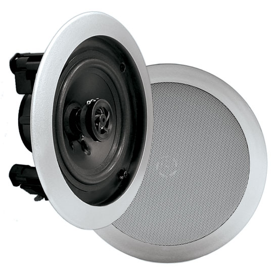 Pyle - UPDIC81RDSL , Sound and Recording , Home Speakers , In-Wall / In-Ceiling Dual 8-inch Speaker System, 2-Way, Flush Mount, Silver