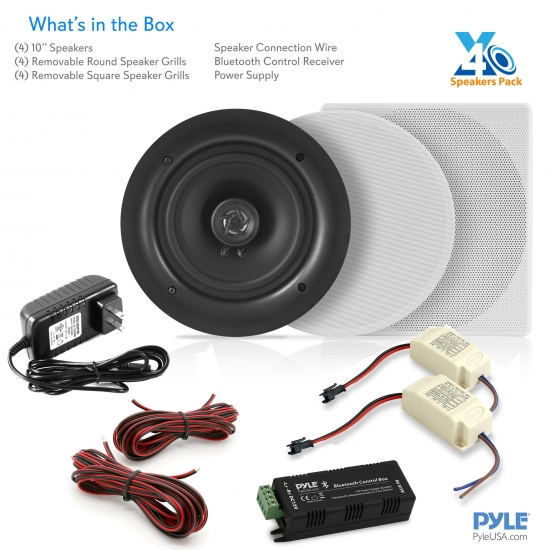 Pyle PDICBT2106 Home and Office Home Speakers Sound and Recording Home Speakers
