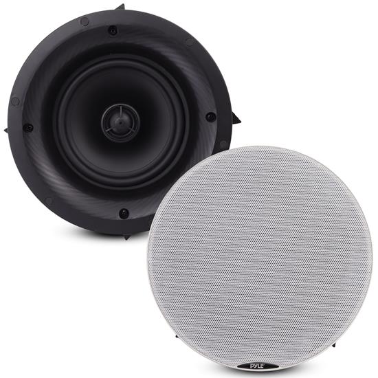 Pyle - PDICBT67 , Sound and Recording , Home Speakers , Dual 6.5’’ Bluetooth Ceiling / Wall Speaker Kit, (2) Flush Mount 2-Way Speakers, 300 Watt
