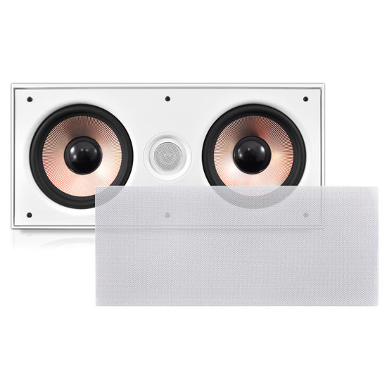 In Wall In Ceiling Dual 6 5 Center Channel Stereo Sound