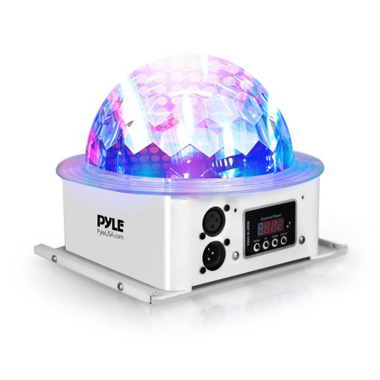 Pyle - PDJLT10 , Musical Instruments , Stage Lighting - DJ Visuals , Multi-Color LED Stage Light - DJ Sound & Studio Lighting System