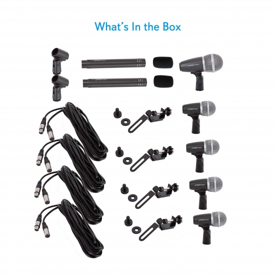 Pyle PDKM12 Home and Office Microphones Headsets Musical