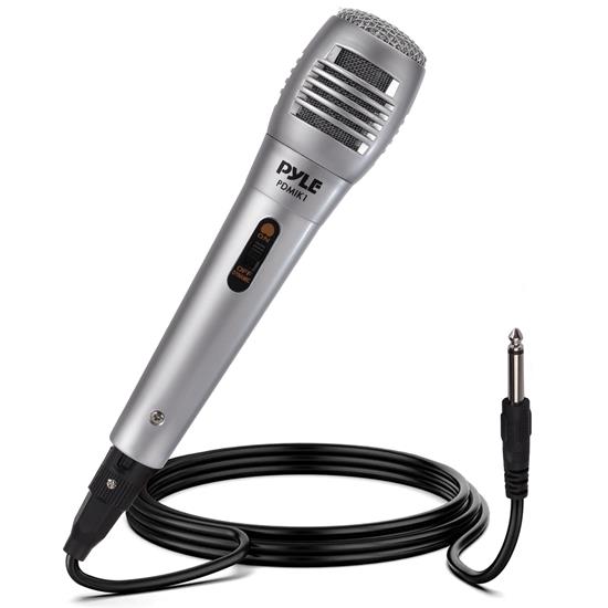 Pyle - PDMIK1 , Musical Instruments , Microphones - Headsets , Sound and Recording , Microphones - Headsets , Dynamic Microphone, Professional Moving Coil Handheld Mic with 6.5' ft. XLR Cable