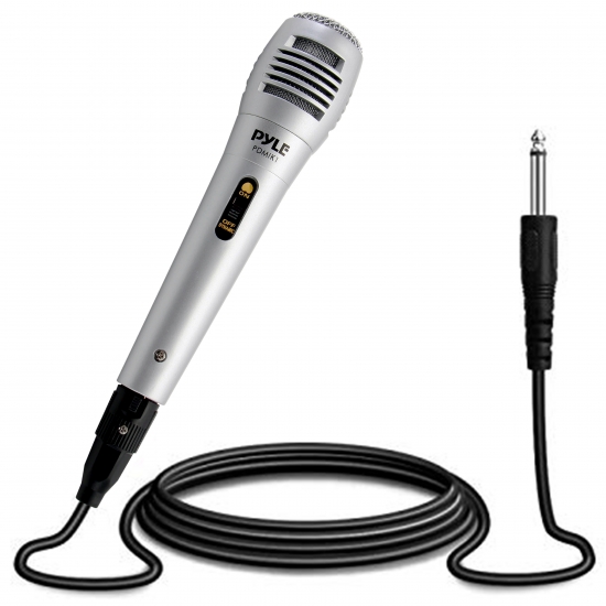 Pyle - PDMIK1 , Musical Instruments , Microphones - Headsets , Sound and Recording , Microphones - Headsets , Dynamic Microphone, Professional Moving Coil Handheld Mic with 6.5' ft. XLR Cable