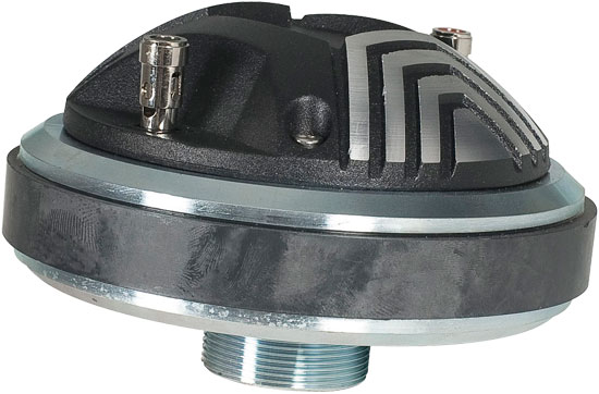 Pyle - PDS445 , Sound and Recording , Tweeters - Horn Drivers , 1.75'' Titanium Ceramic Screw On Horn Driver At 8 Ohms
