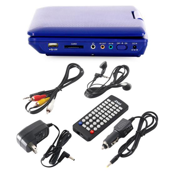 Pyle PDV71BL Home and Office Portable DVD Players Gadgets and