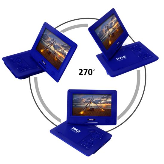 Pyle PDV91BL Home and Office Portable DVD Players Gadgets and