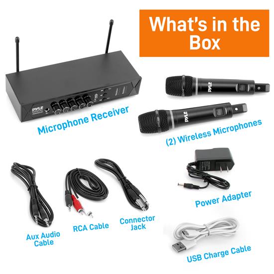 Pyle CAPDWM2120 Home and Office Microphone Systems Musical