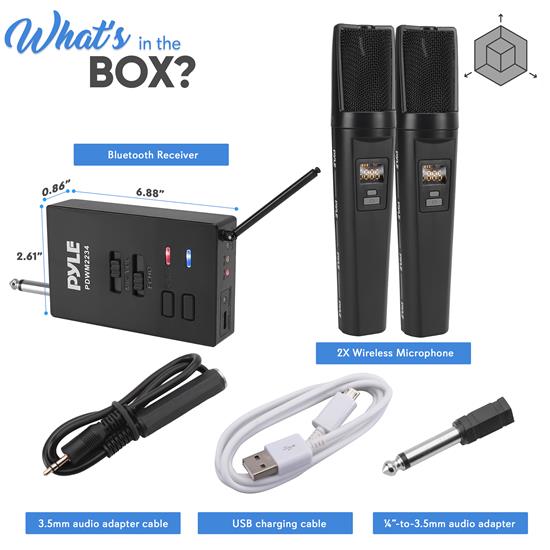 Pyle CAPDWM2234 Home and Office Microphone Systems Musical