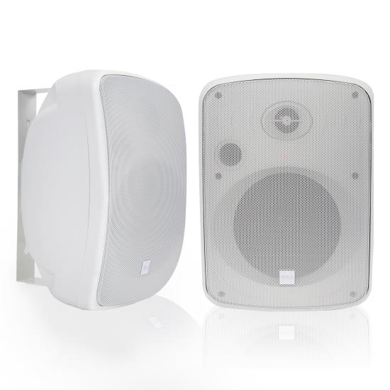 Pyle - PDWR65BTRFW , Home and Office , Home Speakers , Dual 6.5’’ Wall-Mount Marine Speakers, Waterproof Rated Speaker System with Bluetooth + Wireless RF Streaming, 1000 Watt