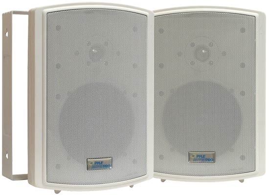 Pyle - PDWR6T , Home and Office , Home Speakers , Sound and Recording , Home Speakers , 6.5'' Indoor/Outdoor Waterproof Wall Mount Speakers w/50 Watt 70V Transformer