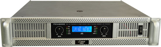 Pyle - PEXA8000 , Sound and Recording , Amplifiers - Receivers , 19'' Rack Mount Power Amplifier 8000 Watt