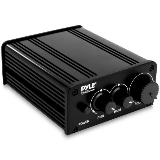 Pyle - PFA240BT , Sound and Recording , Amplifiers - Receivers , Compact Bluetooth Amplifier, 2-Channel Digital Audio Amp Receiver
