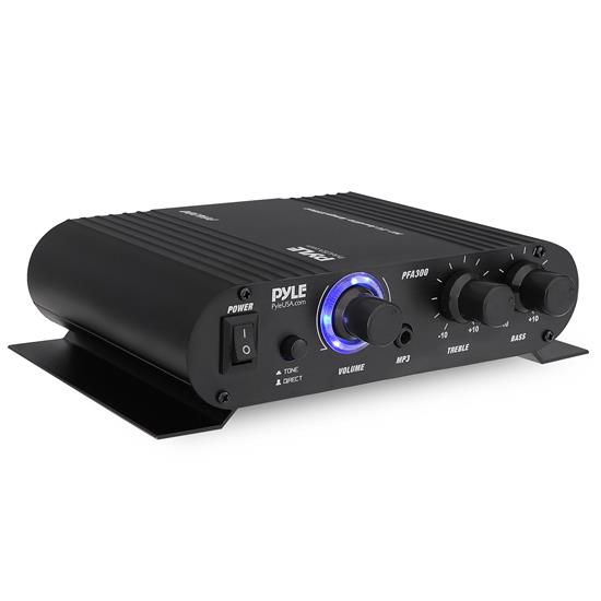 Pyle - PFA300 , Sound and Recording , Amplifiers - Receivers , 90 Watt Class-T Hi-Fi Stereo Amplifier with AC Adapter Included