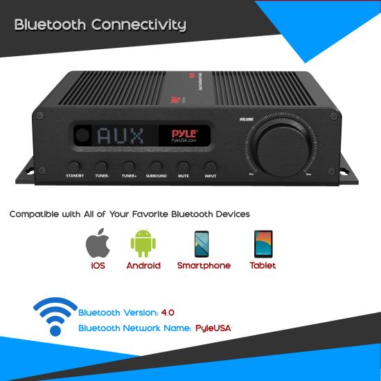 Pyle UPFA540BT Sound and Recording Amplifiers Receivers