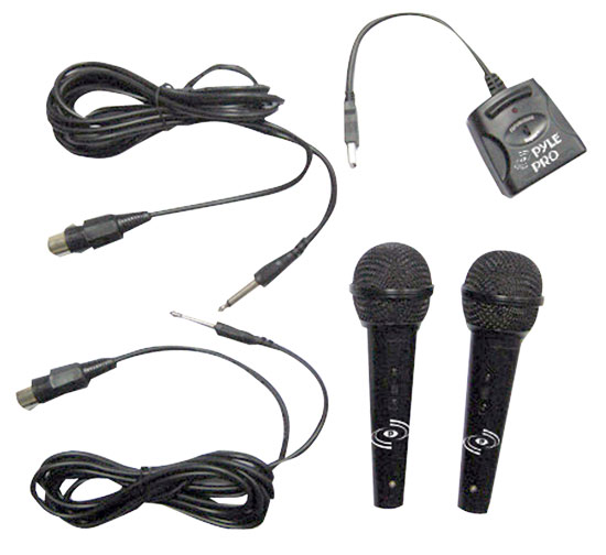 Pyle - PGMM9 , Home and Office , Microphones - Headsets , PS2/PS3/XBOX360/PC Dual Wired Microphone