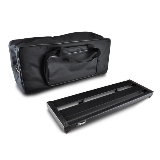 Pyle - PGPB22 , Musical Instruments , Instrument Accessories , Universal Pedal Board Organizer Mount Stand Holder Base, For All Effects Pedals