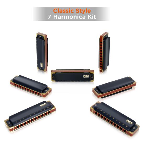 Pyle PHARM48ST Musical Instruments Harmonicas