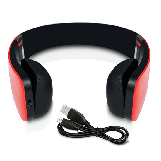 PyleHome PHBT6R Home and Office Headphones MP3 Players
