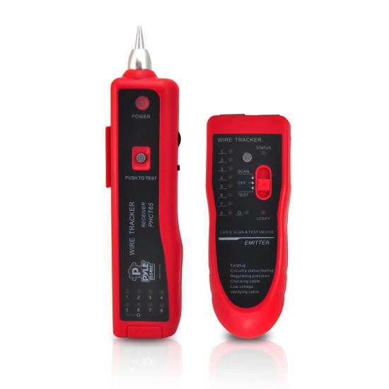 Pyle - UPHCT65 , Tools and Meters , Network - Cable Testers , LAN/Ethernet/Telephone Cable Tracker & Tester