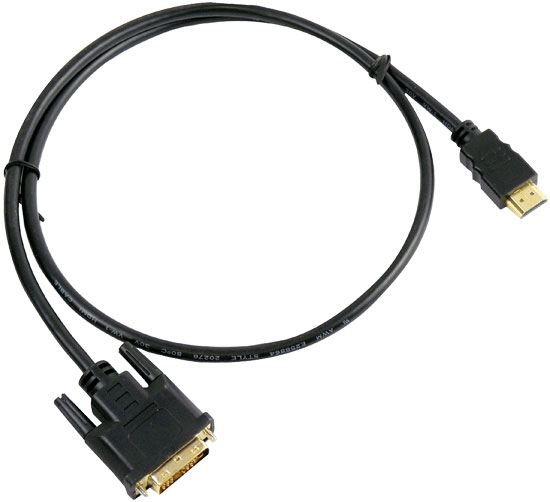 Pyle - PHDMDVI3 , Home and Office , Cables - Wires - Adapters , Sound and Recording , Cables - Wires - Adapters , 3FT HDMI Male  To DVI Male Cable