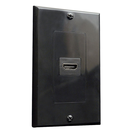 Pyle - PHDMIB1 , Home and Office , Wall Plates - In-Wall Control , Single HDMI Wall Palte 90 Degree Exit Port
