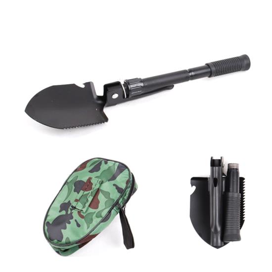 Pyle - PHMDSH11 , Gadgets and Handheld , Metal Detectors , Compact Folding Tactical Utility Shovel