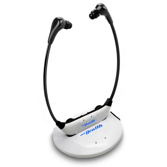 Pyle - UPHPHA78 , Health and Fitness , Hearing Assistance , Bluetooth 2.4GHz Wireless TV Assistive Hearing Amplifier Headset