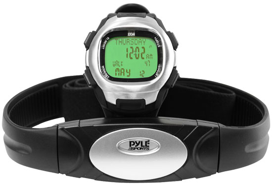 Pyle - PHRM22 , Sports and Outdoors , Watches , Gadgets and Handheld , Watches , Marathon Heart Rate Watch W/ USB and Walking/Running Sensor