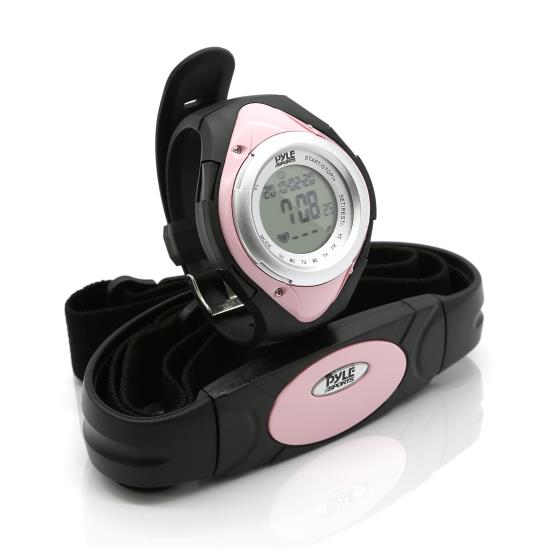 Pyle - PHRM38PN , Sports and Outdoors , Watches , Gadgets and Handheld , Watches , Heart Rate Monitor Watch W/Minimum, Average Heart Rate, Calorie Counter, and Target Zones
