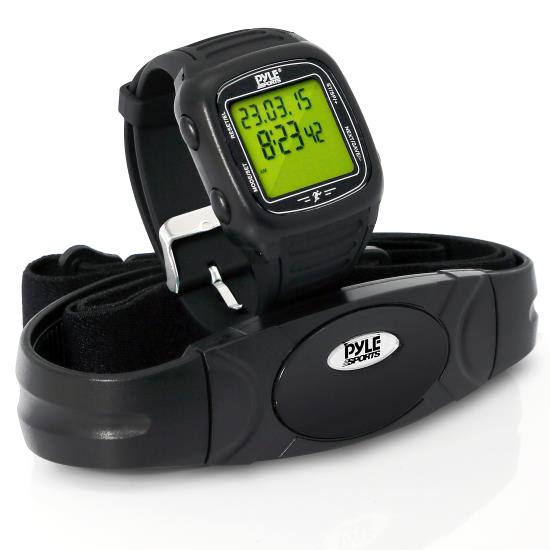Pyle - PHRM76BK , Sports and Outdoors , Watches , Gadgets and Handheld , Watches , Heart Rate Speed & Distance Wrist Watch