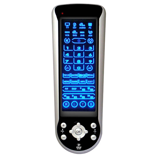 Pyle - PHURL9 , Home and Office , TVs - Monitors , 8 In One Universal Touch Screen Remote Control w/Learning Function
