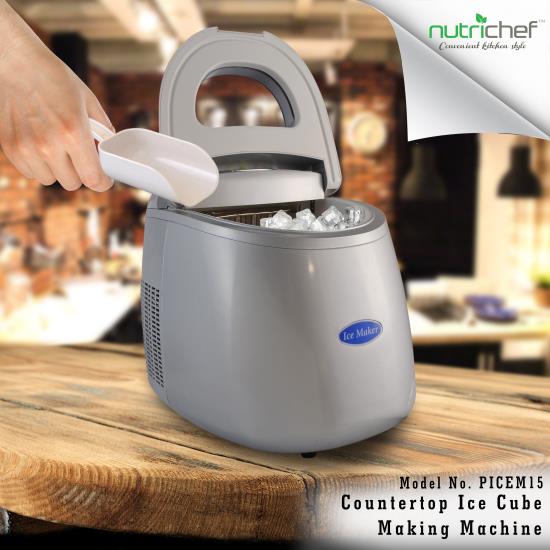 NutriChef PICEM15 Kitchen & Cooking Ice Makers