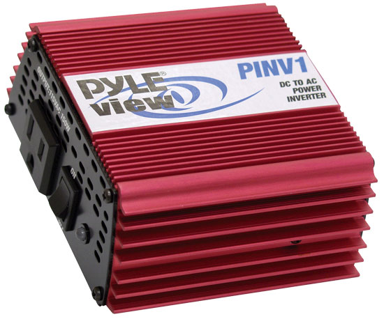 Pyle - PINV1 , Home and Office , Power Supply - Power Converters , On the Road , Power Supply - Power Converters , Plug In Car 300 Watt Power Inverter DC/AC