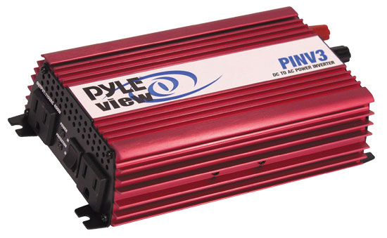 Pyle - PINV3 , On the Road , Power Supply - Power Converters , Plug In Car 800 Watt Power Inverter DC/AC