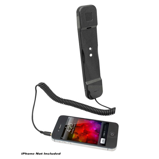 Pyle - PITP8BK , Sports and Outdoors , Portable Speakers - Boom Boxes , Handset for iPhone, iPad, iPod, and Android Phones - Easy Use - Black