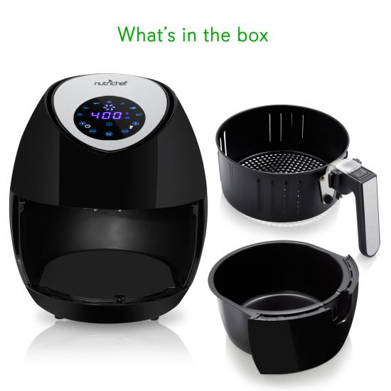 NutriChef PKAIRFR42 Kitchen & Cooking Air Fryers