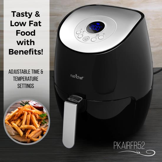 NutriChef PKAIRFR52 Kitchen & Cooking Air Fryers