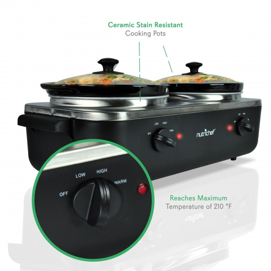 NutriChef PKBFWM26 Kitchen & Cooking Food Warmers & Serving