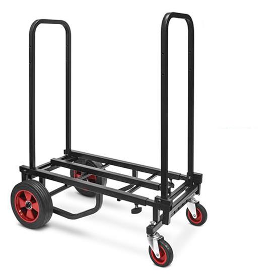 Pyle - PKEQ48 , Home and Office , Storage - Organization , Adjustable Professional Equipment Cart - Compact 8-in-1 Folding Multi-Cart, Hand Truck/Dolly/Platform Cart, Extends Up to 27.52'' to 44.25''