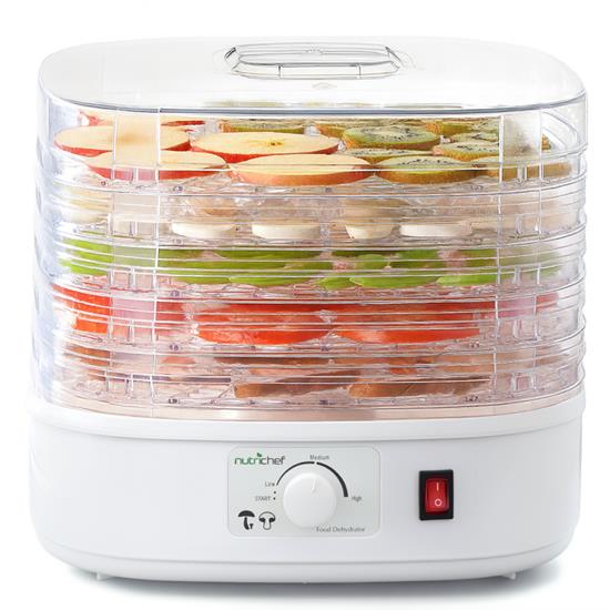 Pyle - PKFD06.5 , Kitchen & Cooking , Dehydrators & Steamers , Electric Countertop Food Dehydrator, Food Preserver