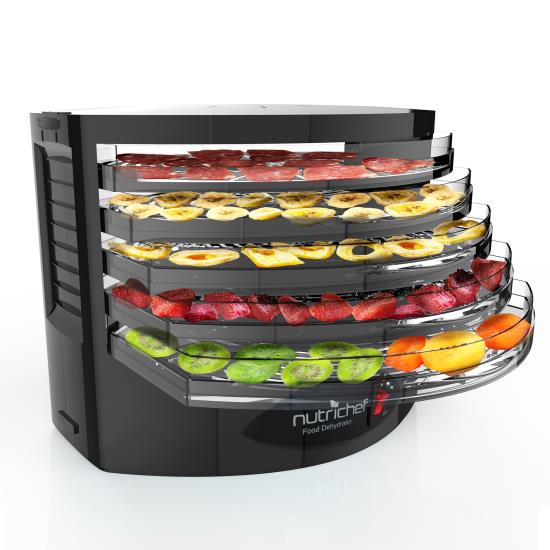 NutriChef PKFD19BK Kitchen & Cooking Dehydrators & Steamers
