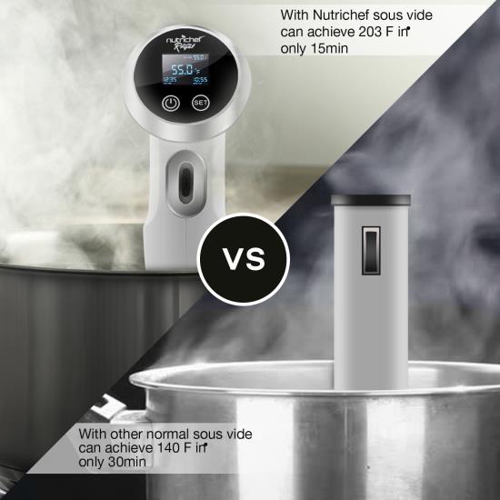 NutriChef PK007 Kitchen & Cooking Sous Vide Immersion Cookers