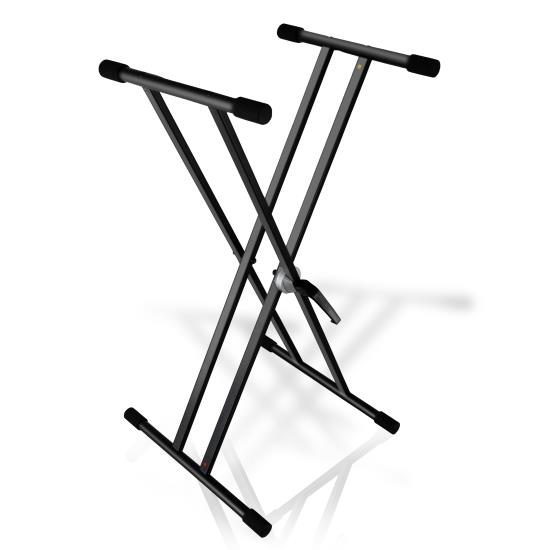 Pyle - PKS40 , Musical Instruments , Mounts - Stands - Holders , Sound and Recording , Mounts - Stands - Holders , Electronic Keyboard Stand - Digital Piano Keyboard Mount Holder, Height Adjustable