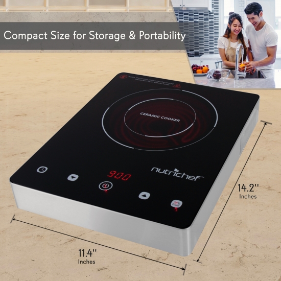 NutriChef PKST18 Kitchen & Cooking Cooktops & Griddles